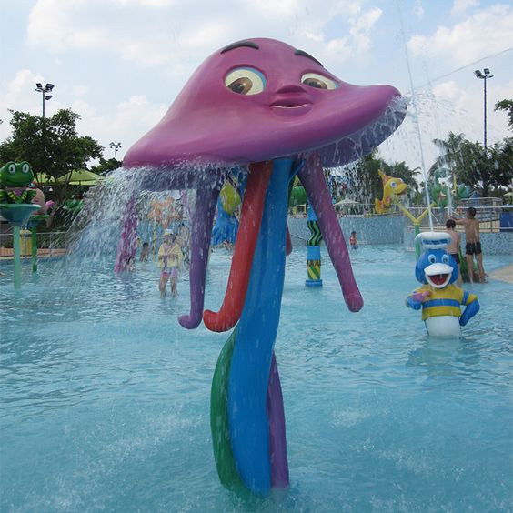 Liên hoàn cầu trượt bể bơi