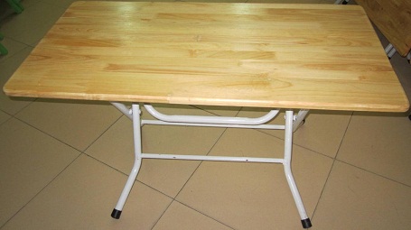 bàn gỗ chân gấp