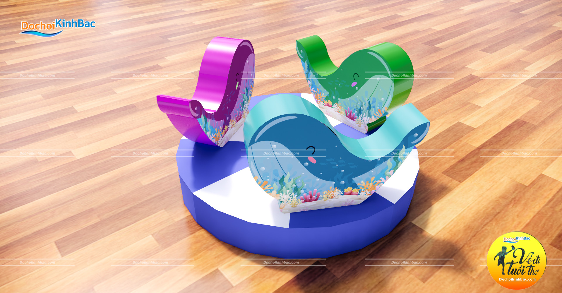 mâm xoay hình thú