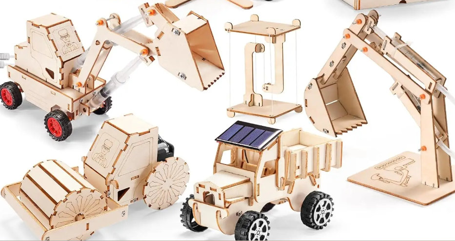 Combo 1kg Hạt Gỗ và Bộ Đồ Chơi Xây Dựng-HKCXK13 Dochoikinhbac Giải trí hấp dẫn