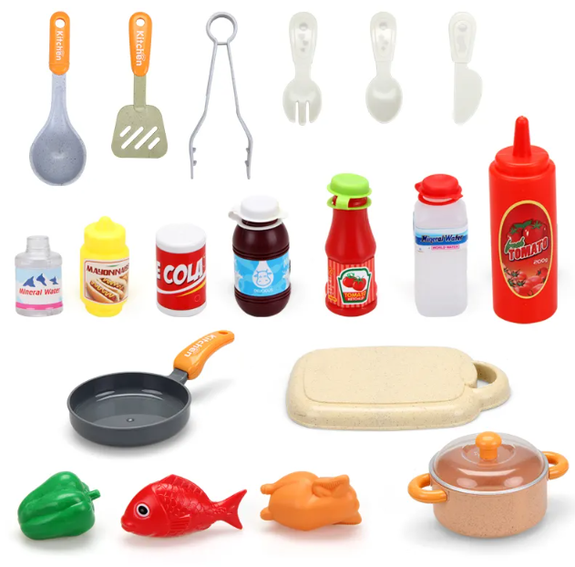 Bộ đồ chơi nấu ăn nhà bếp DCNALB10 Dochoikinhbac Giải trí hấp dẫn cho trẻ em