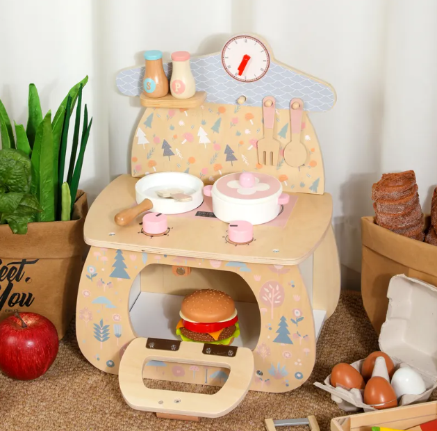 Bộ đồ chơi nấu ăn nhà bếp DCNALB15 Dochoikinhbac Giải trí hấp dẫn cho trẻ em