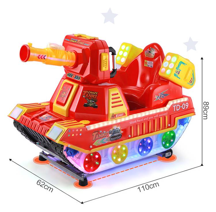 thú nhún điện hình xe tăng