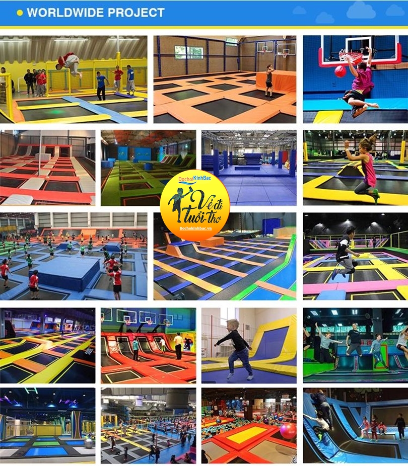 Sàn nhún trampoline