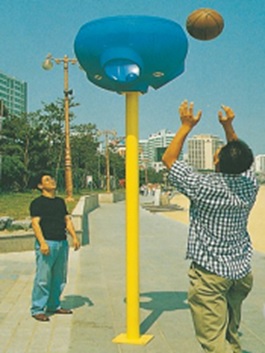 Trụ ném bóng rổ 05