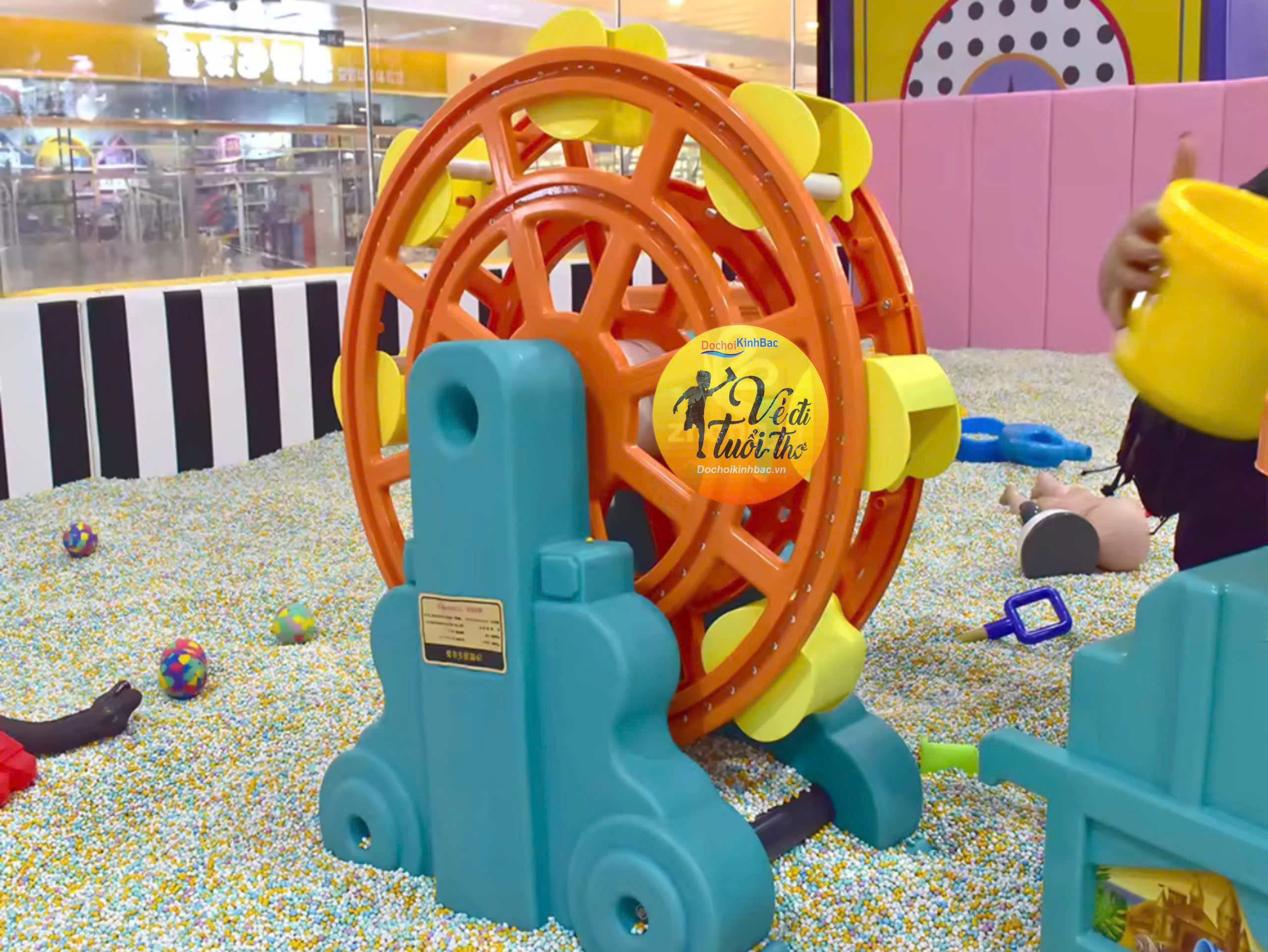 Vòng Quay Hạt DCXH13 Dochoikinhbac Giải trí hấp dẫn khu vui chơi trẻ em