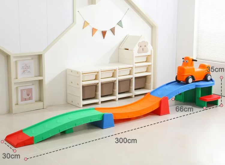 Bộ Xe Trượt Dốc Chòi Chân Cho Bé – Đồ Chơi Vận Động Hot Nhất 2025