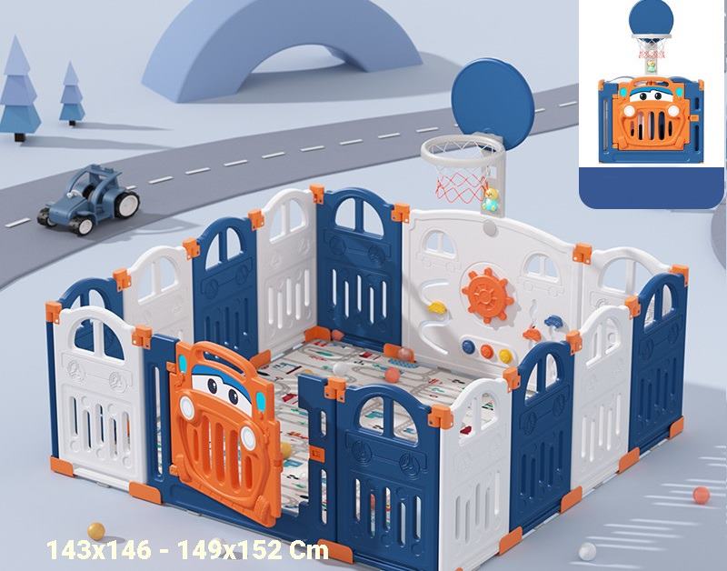 Khung quây Cũi quây bóng bằng nhựa KBNKT99 Hàng mới đẹp Cao cấp