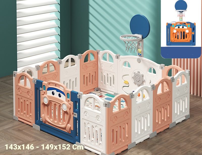 Khung quây Cũi quây bóng bằng nhựa KBNKT99 Hàng mới đẹp Cao cấp