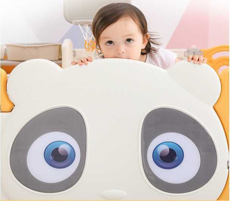 Khung quây Cũi quây bóng gấu trúc 10+2 KBKTC01 124x124x64 Cm Cao cấp cho bé