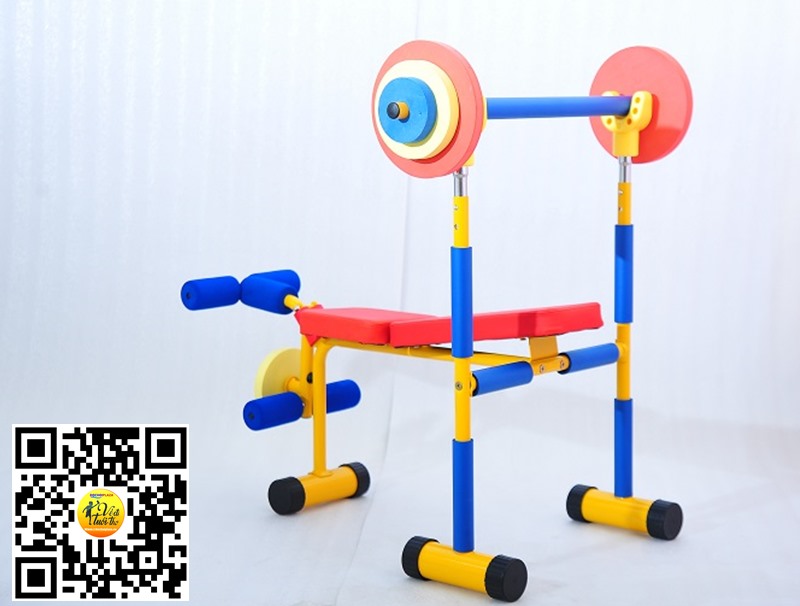 Máy tập gym đẩy tạ đa năng cho bé Size 90*81*77 Cm Kids Gym Sport Hàng nhập khẩu nguyên bộ Chất lượng cao