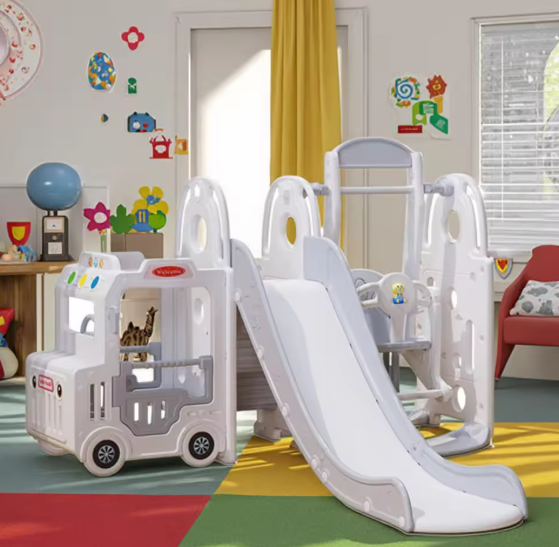 Cầu trượt xích đu nhựa cho bé CTXDN16_ Dochoikinhbac