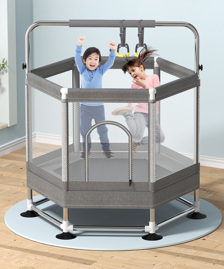 Trampoline kids port  - Sàn nhún thể thao nhập khẩu vui chơi trong gia đình Hót nhất