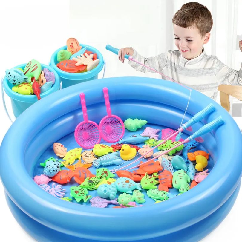 Cần Câu Cá Nhựa Nổi Cho Trẻ CNCCKB19 Dochoikinhbac Giải trí siêu hấp dẫn