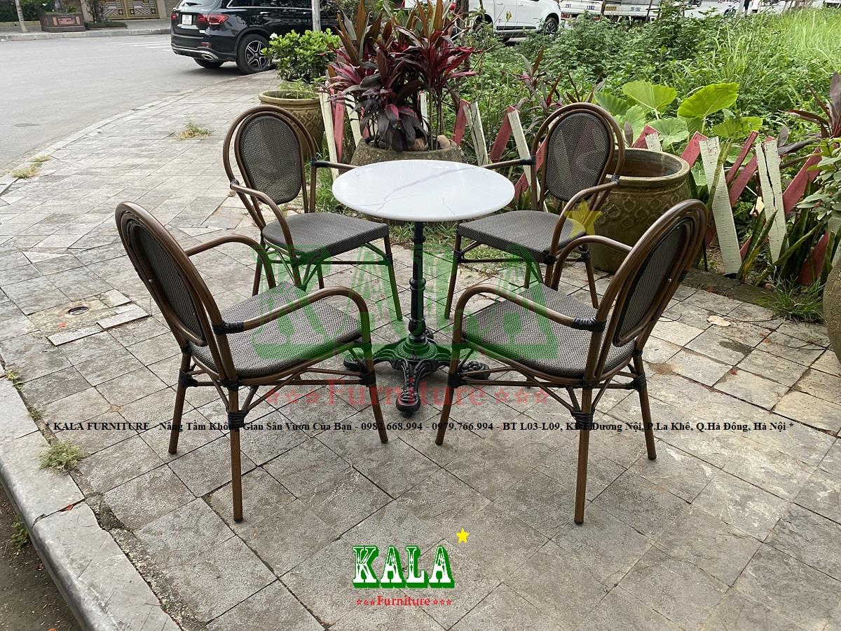 Bộ bàn ghế cafe BGC-TL08