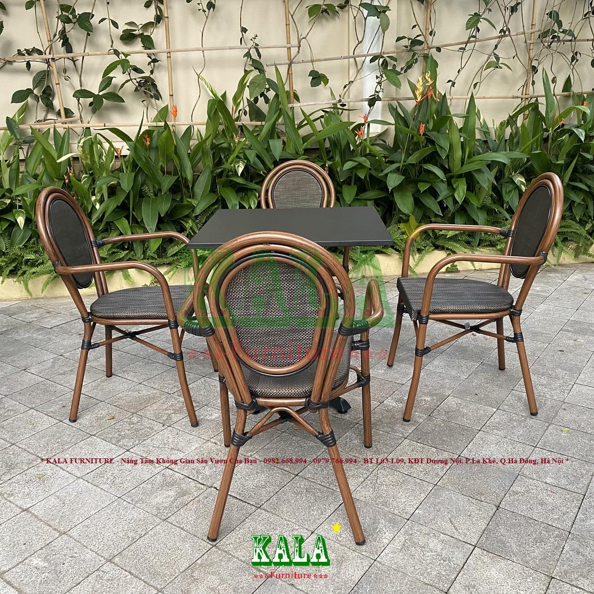 Bộ bàn ghế sân vườn BGC-TL30