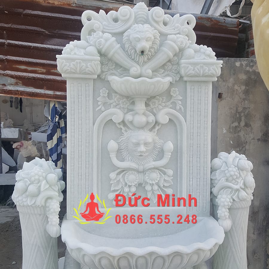 Đài Phun Nước Đá Áp Tường Đẹp Tại Đà Nẵng