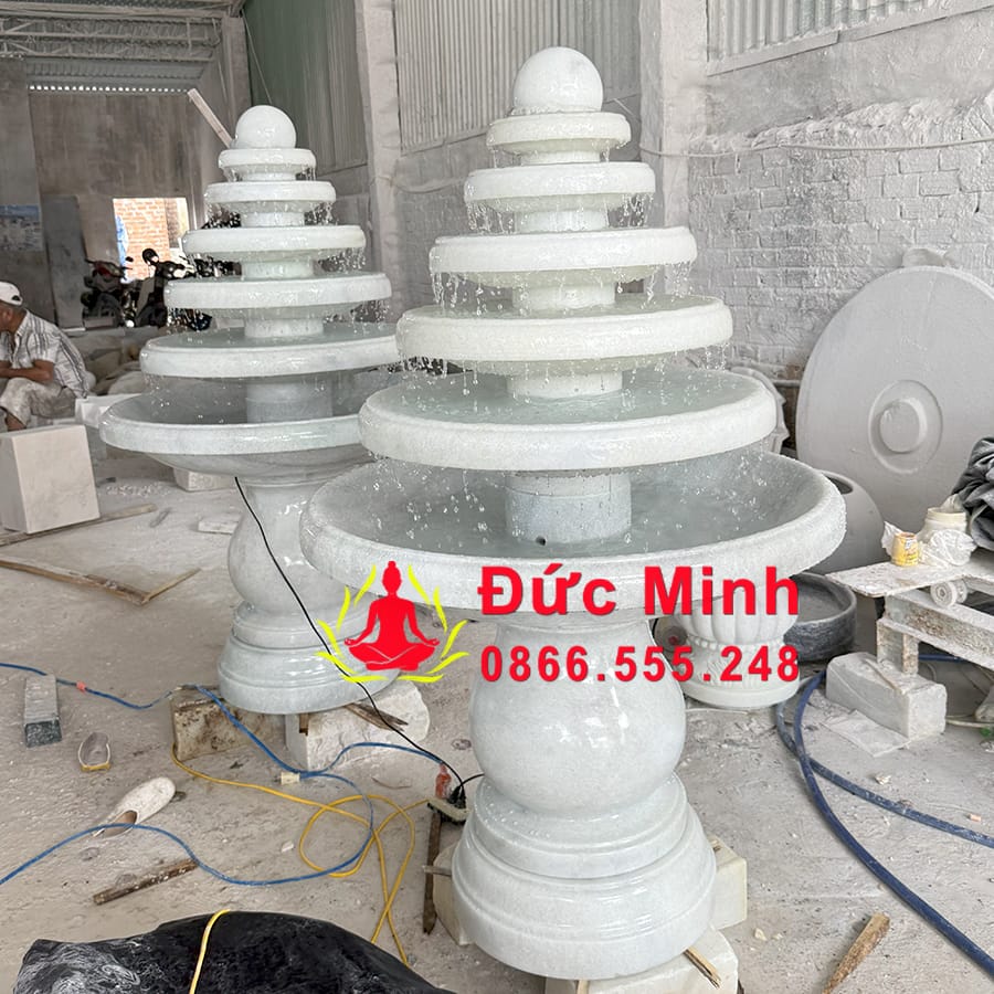 Đài Phun Nước Luân Hồi Đẹp Để Sân Vườn