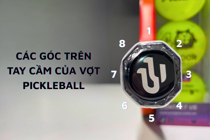 Hướng dẫn cách cầm vợt pickleball số 2, số 3 chuẩn kỹ thuật