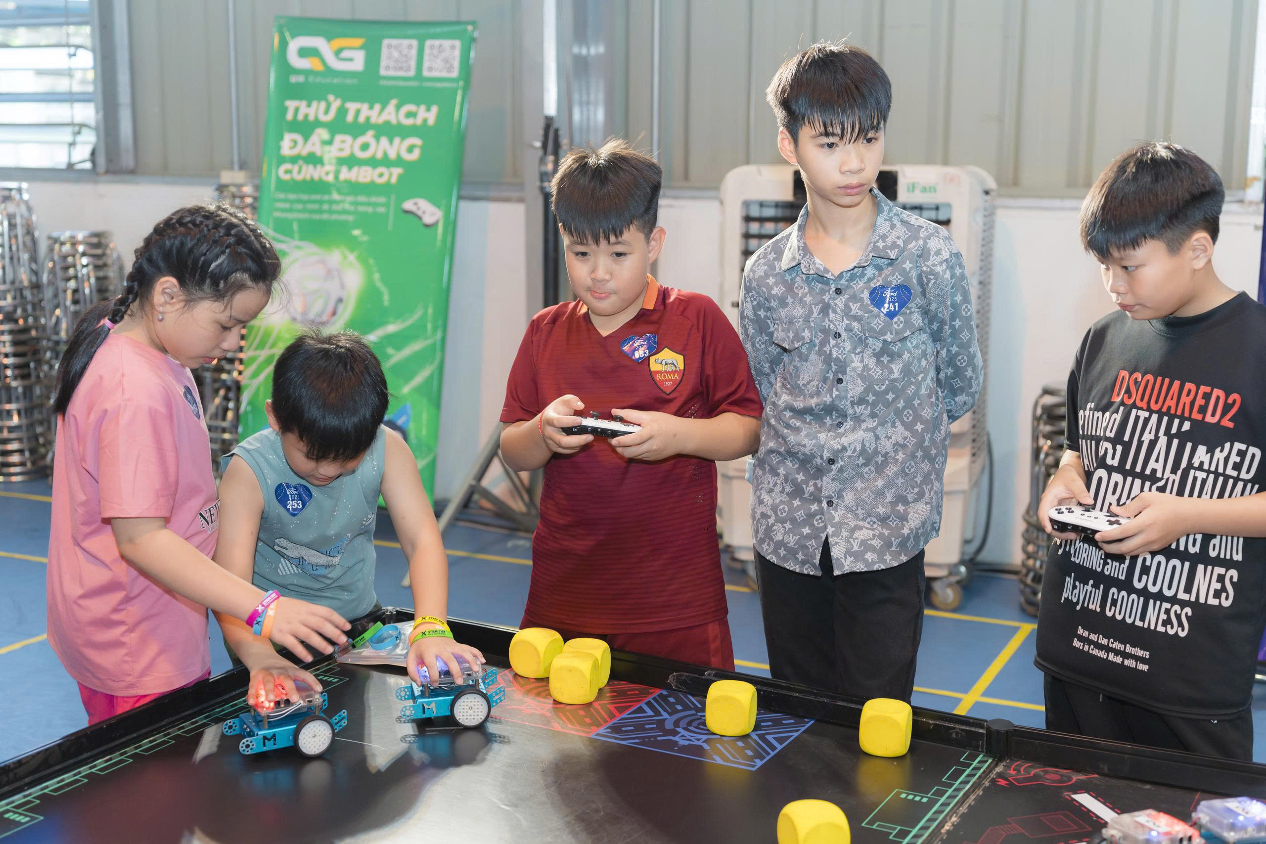 Trải nghiệm STEM Robotics cùng mBot V1.2 cùng với Quách Gia tại Ford Hải Dương