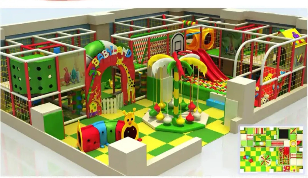 Khu vui chơi liên hoàn trong nhà – Giải pháp đầu tư hiệu quả