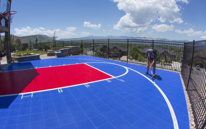 Hướng dẫn thi công sân bóng rổ đạt tiêu chuẩn với các bước đơn giản