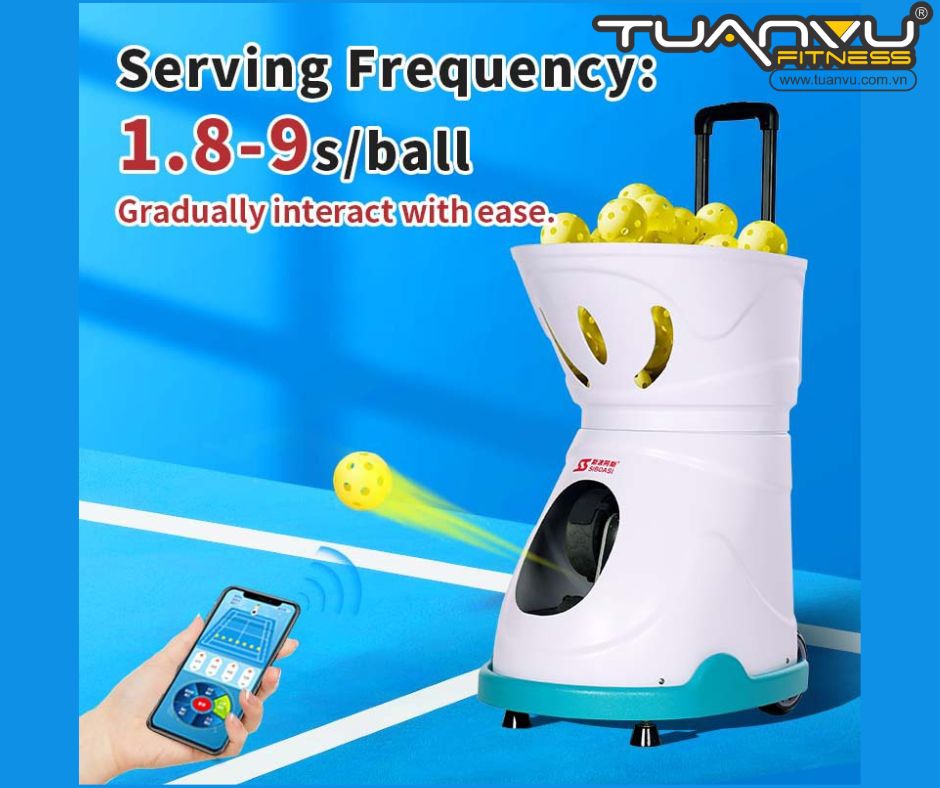 Máy bắn bóng Pickleball tự động chính hãng, giá rẻ nhất Hà Nội
