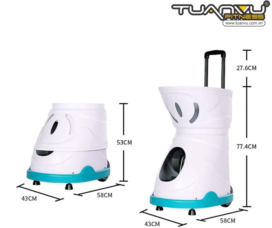 Máy bắn bóng Pickleball tự động chính hãng, giá rẻ nhất Hà Nội