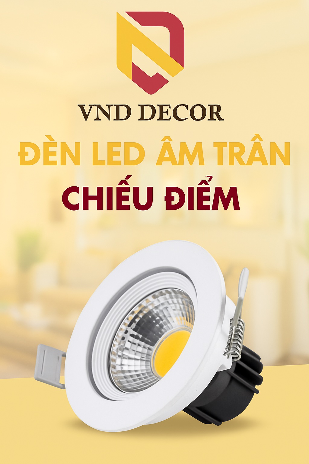 Đèn LED Âm Trần Chiếu Điểm