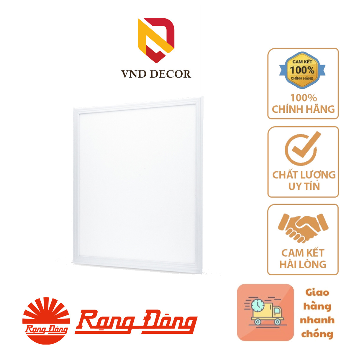 Đèn LED panel tấm Rạng Đông