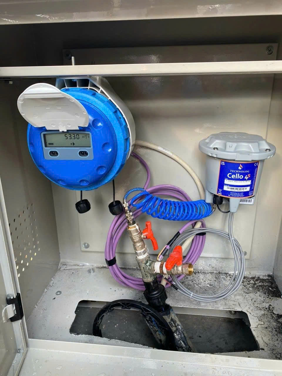 Ứng dụng lắp đặt Bộ ghi nhận và truyền dự liệu số từ xa Cello 4s