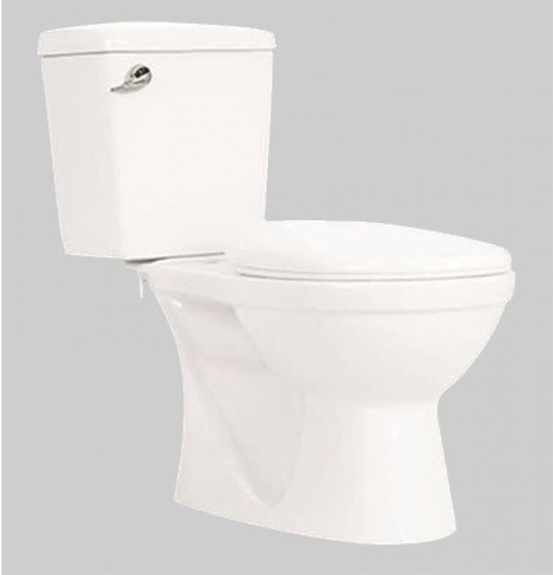 Bồn cầu 2 khối VI77 thương hiệu Viglacera nắp thường