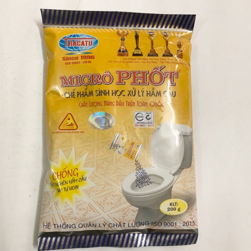 Bột thông bồn cầu Microphot