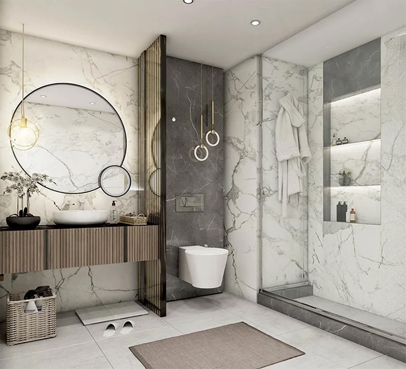 Cấu tạo bồn cầu âm tường