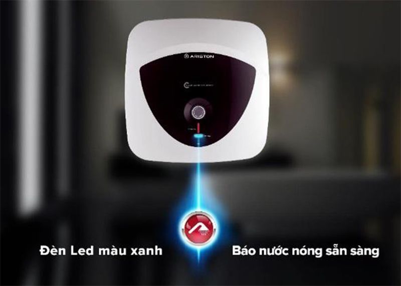 Đèn báo hiển thị trên bình nóng lạnh