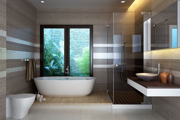 Kích thước bồn tắm đứng