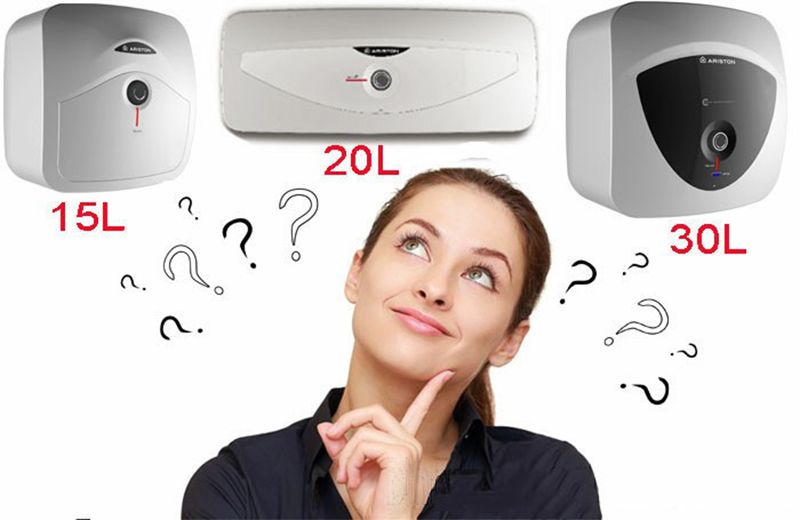 Lưu ý khi lựa chọn kích thước bình nóng lạnh
