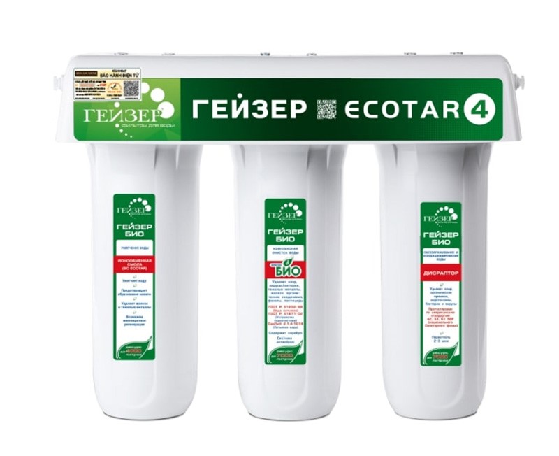 Máy lọc nước Nano của Nga Geyser Ecotar 4