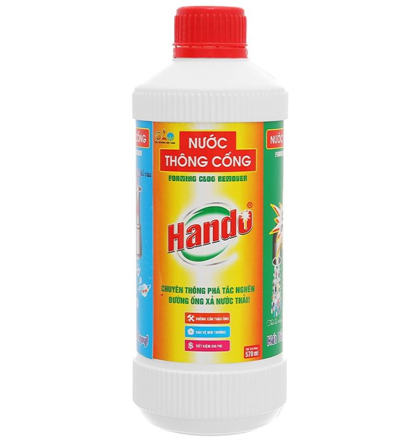 Nước thông cống Hando