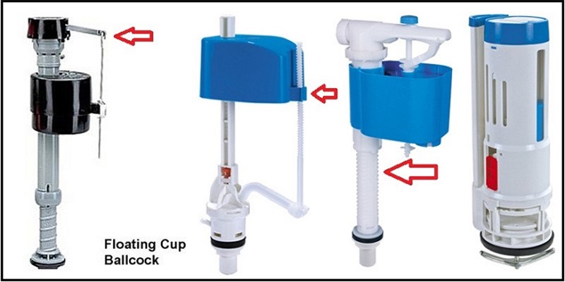 Phao nước bồn cầu nổi