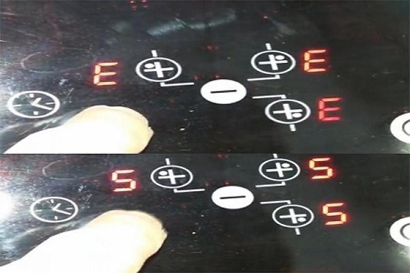 Tình trạng lỗi E5 bếp từ