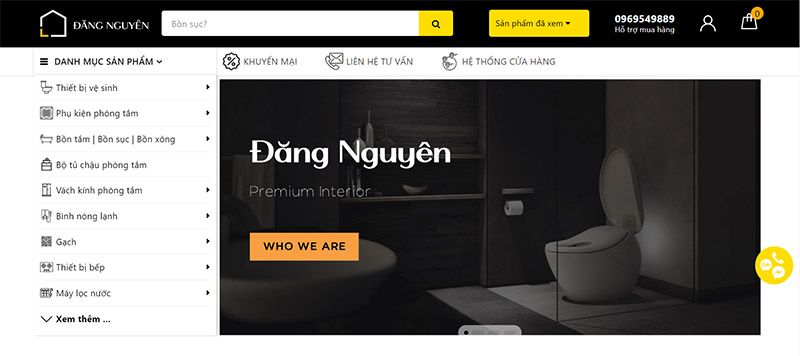 Website công ty rõ ràng, minh bạch