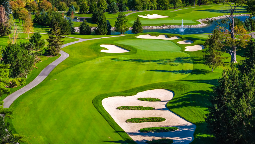 Cấu trúc cơ bản của một course golf đạt chuẩn tiêu chuẩn quốc tế