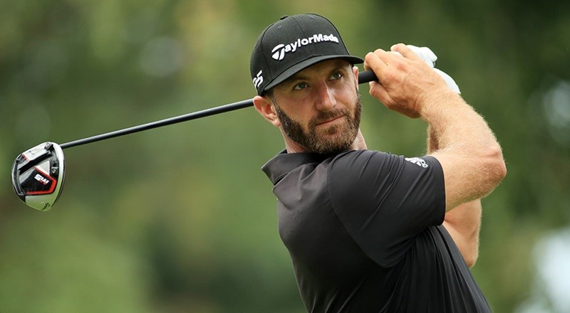 Golfer Dustin Johnson