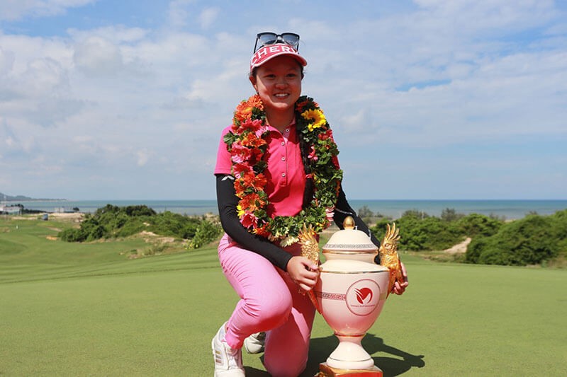 Golfer Hanako Kawasaki
