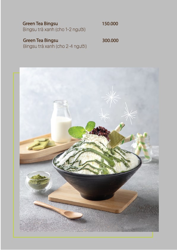 Bingsu trà xanh