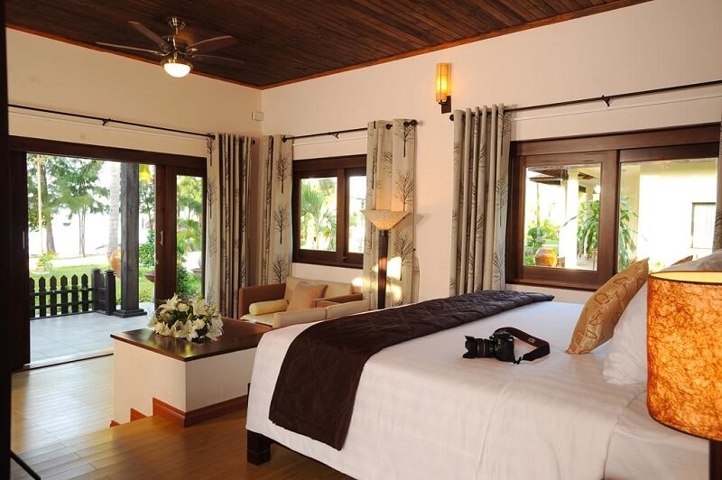 Villa được thiết kế đơn giản nhưng không kém phần tinh tế