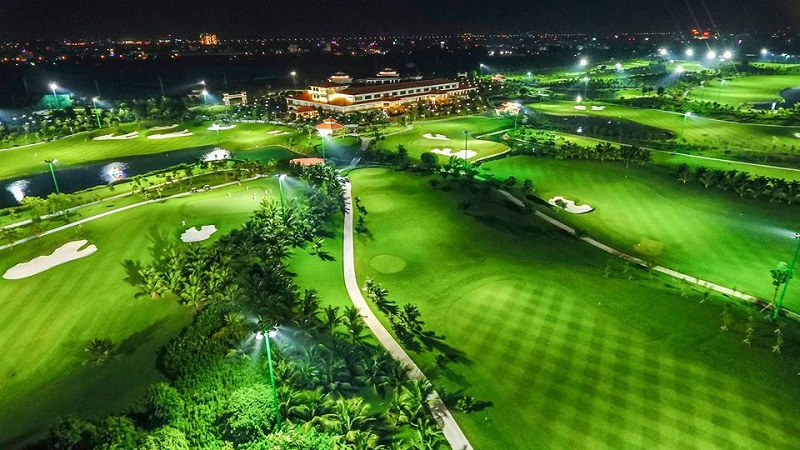 Long Bien Golf Course là địa chỉ diễn ra nhiều trận đấu golf quy mô lớn