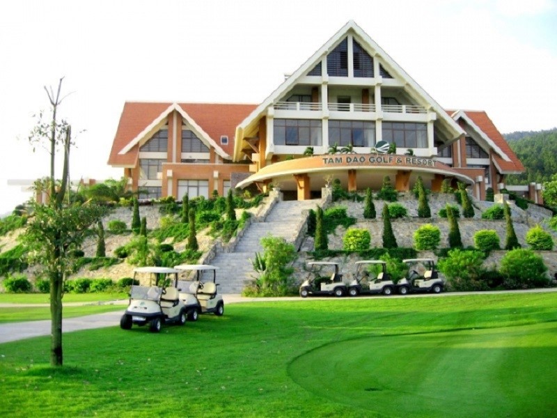 Sân golf Tam Đảo  tự hào với hệ thống nhà hàng sang trọng, tiện ích