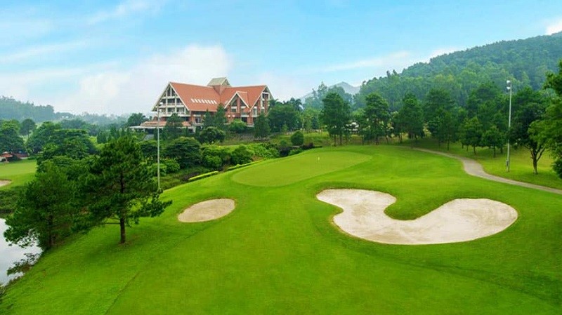 Sân golf Tam Đảo toạ lạc tại vị trí đắc địa
